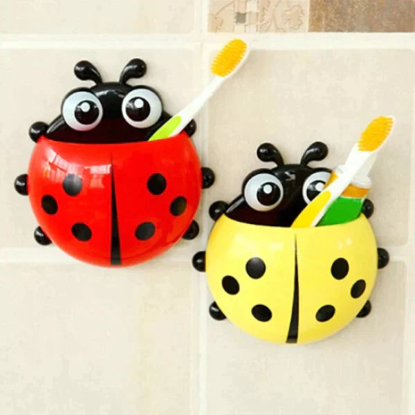 Ladybug Toothbrush Holder With Suction Cups at $18.97 from Truemartin