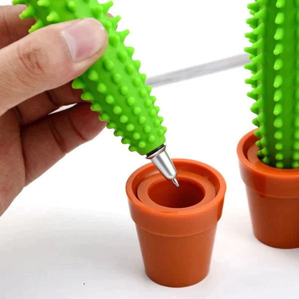 Cute & Fun Green Cactus Pen(5pcs) at $21.47 from Truemartin