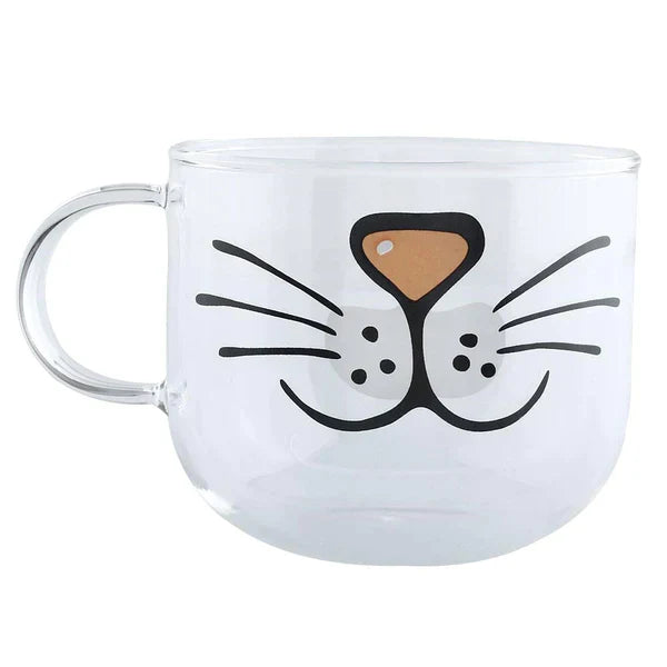 Cute Cat Glass Coffee Cup at $15.80 from Truemartin
