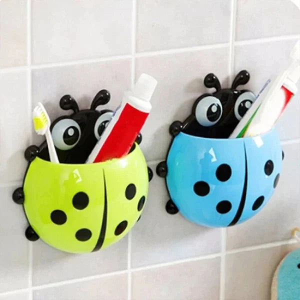 Ladybug Toothbrush Holder With Suction Cups at $18.97 from Truemartin