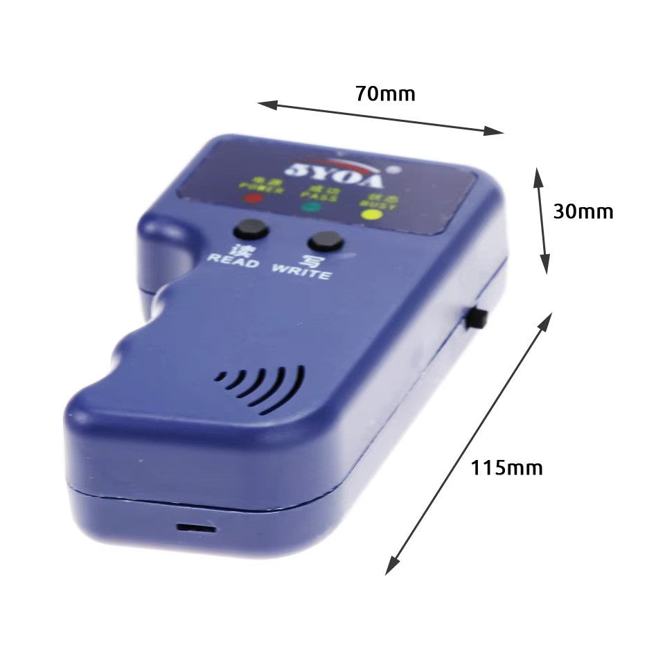 Handheld 125KHz EM4100 RFID Copier Writer Duplicator Programmer Reader EM4305 T5577 Rewritable ID Keyfobs Tags Card