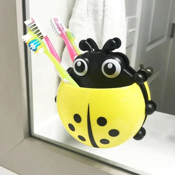 Ladybug Toothbrush Holder With Suction Cups at $18.97 from Truemartin