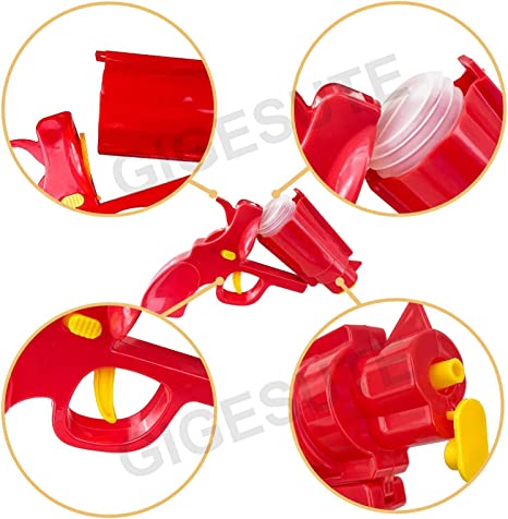 Kitchen Restaurant Condiment Dispenser Bottle, Ketchup Mustard Spice Gun at $19.97 from Truemartin