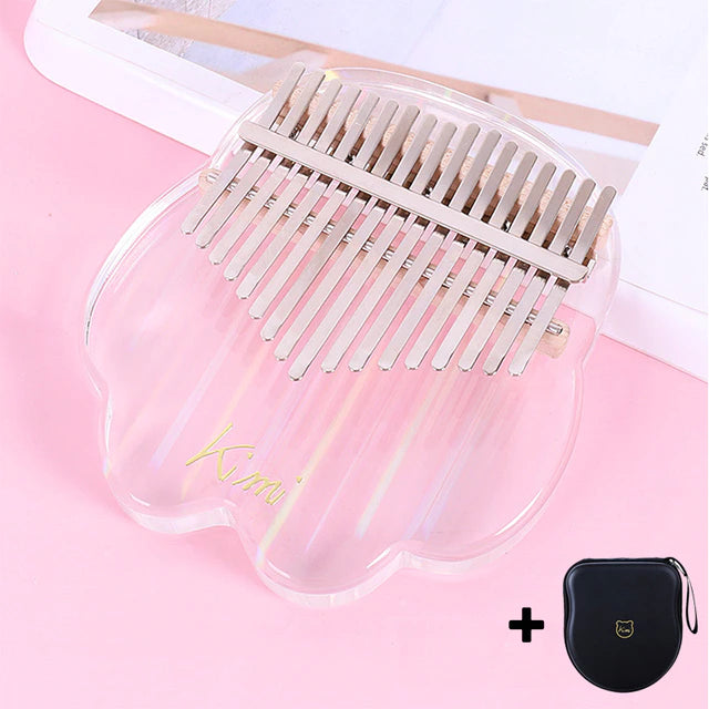 Kalimba 17 Key Thumb Piano High Quality transparent at $49.80 from Truemartin