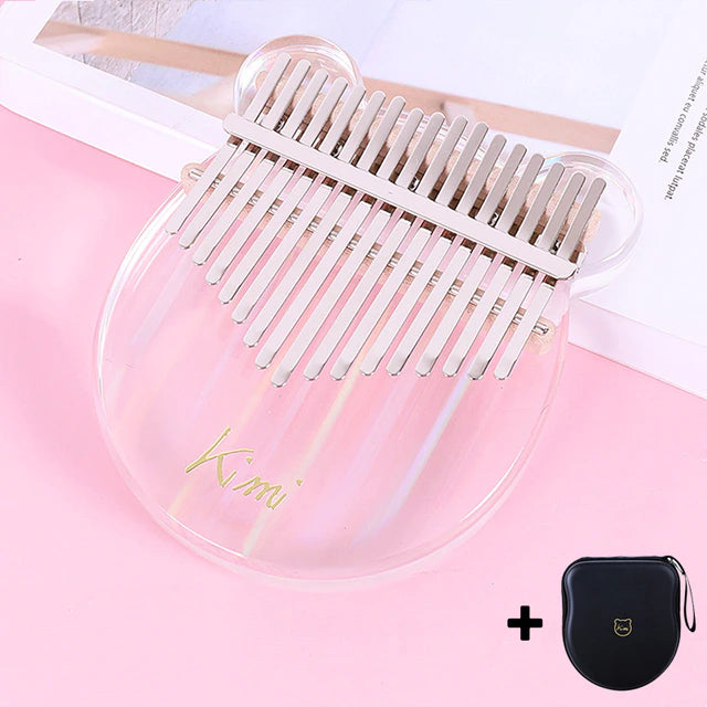 Kalimba 17 Key Thumb Piano High Quality transparent at $49.80 from Truemartin