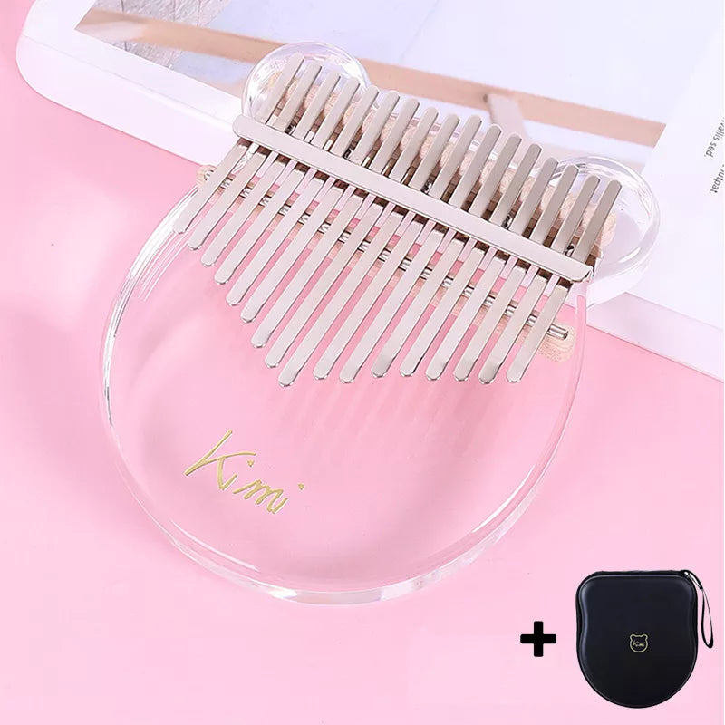Kalimba 17 Key Thumb Piano High Quality transparent at $49.80 from Truemartin