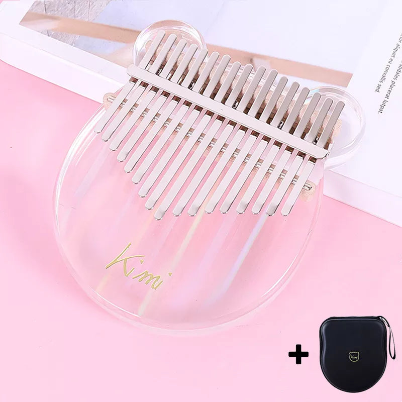 Kalimba 17 Key Thumb Piano High Quality transparent at $49.80 from Truemartin