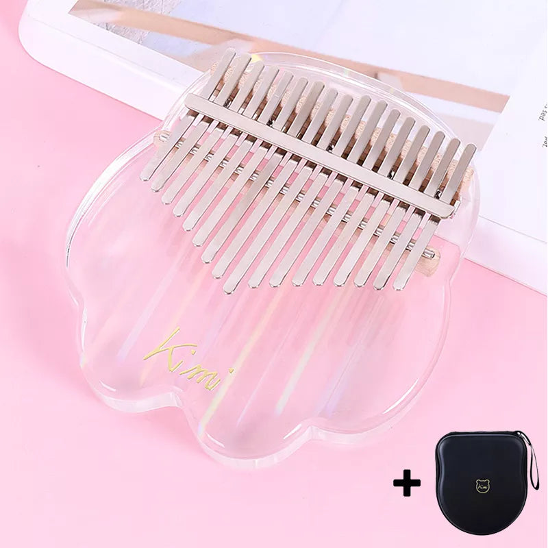 Kalimba 17 Key Thumb Piano High Quality transparent at $49.80 from Truemartin
