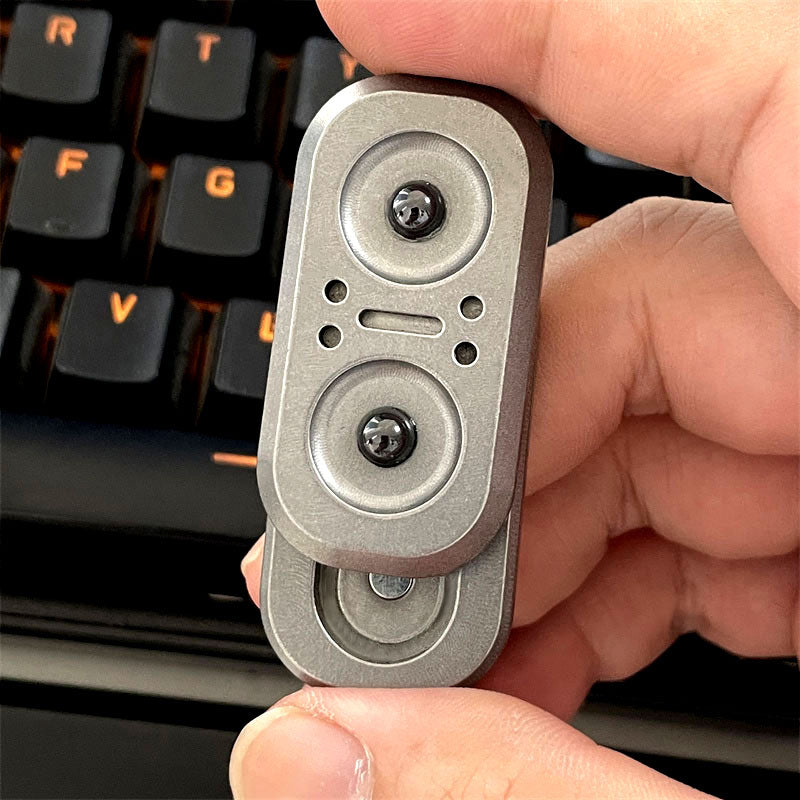 New 2 in 1 Owl Fidget Slider Metal Spinner at $18.97 from Truemartin