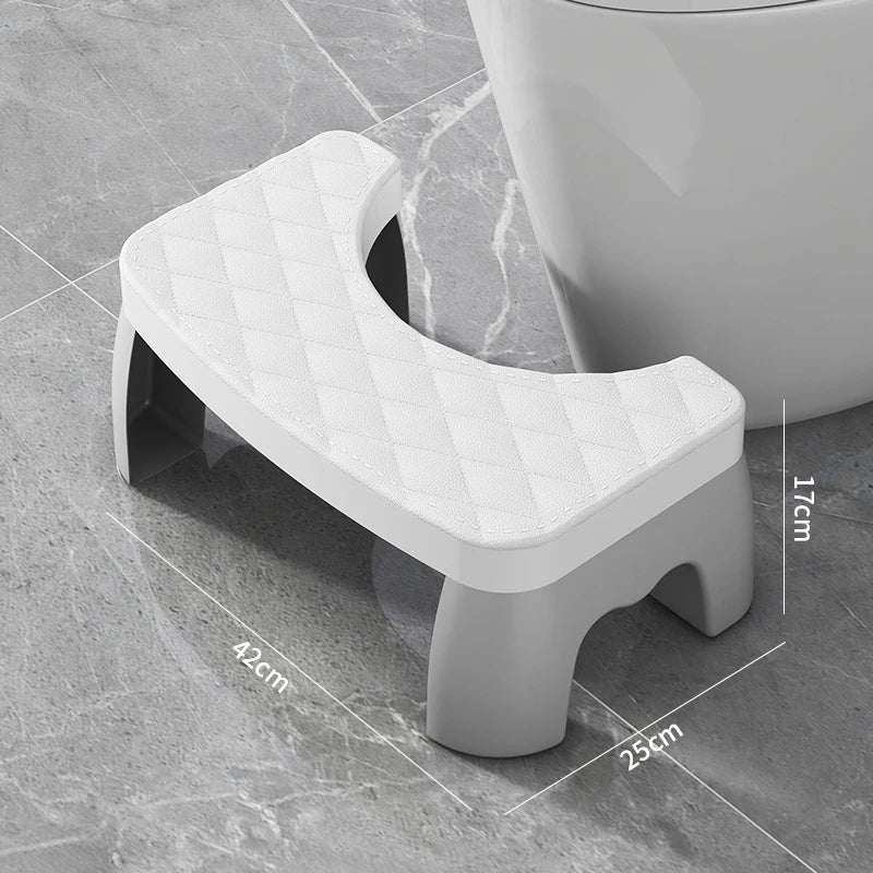 Toilet Squat Stool Removable Non-slip Toilet Seat Stool Portable Squat Stool Home Adult Bathroom Accessories