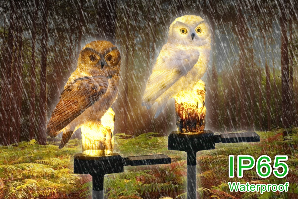 Solar Owl Garden Light at $29.95 from Truemartin