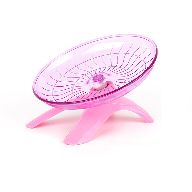 Hamster Flying Saucer Silent Running Exercise Wheel at $12.97 from Truemartin