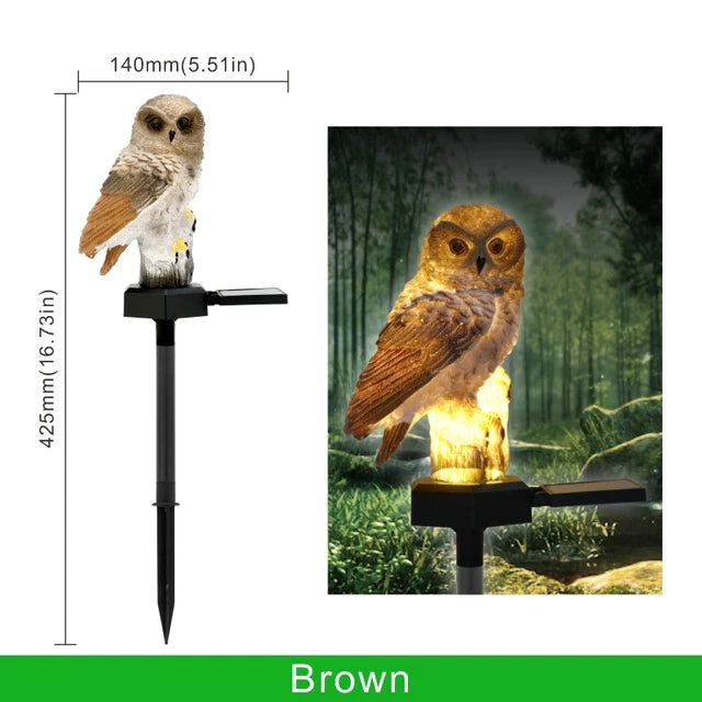 Solar Owl Garden Light at $29.95 from Truemartin