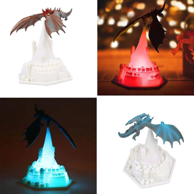 Volcano Dragon Lamps Christmas Decorations 3D at $38.45 from Truemartin