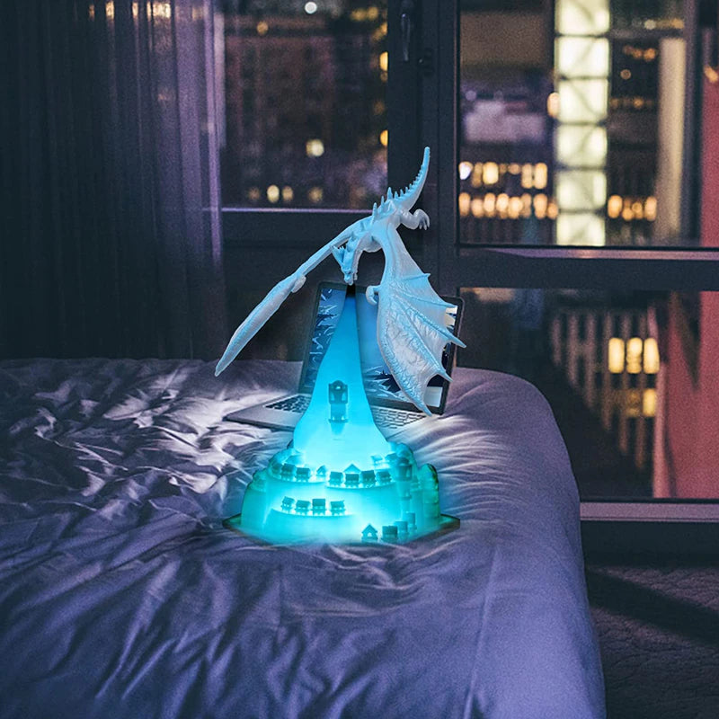 Volcano Dragon Lamps Christmas Decorations 3D at $38.45 from Truemartin