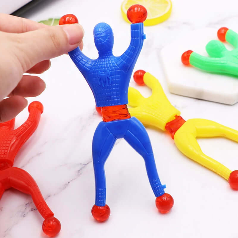 10 Pcs Sticky Wall Climber toy at $9.97 from Truemartin