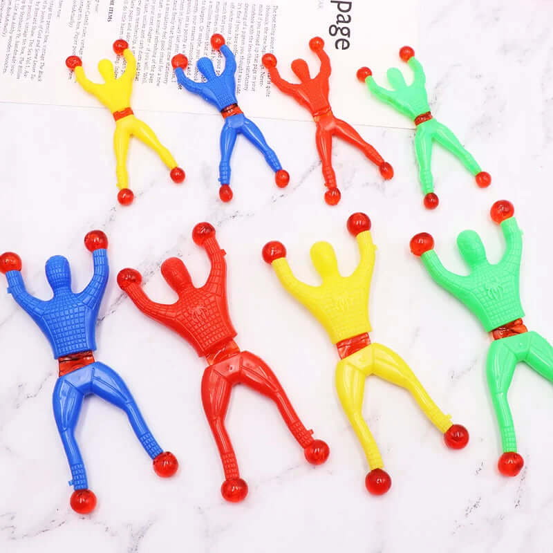10 Pcs Sticky Wall Climber toy at $9.97 from Truemartin