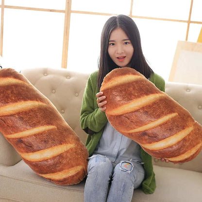 3D Creative Simulation Bread Shape Pillow at $21.97 from Truemartin