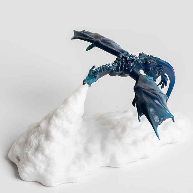 3D Printed Dragon Night Light LED Night Lamp at $39.80 from Truemartin