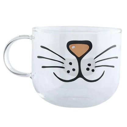 Cute Cat Glass Coffee Cup at $15.80 from Truemartin
