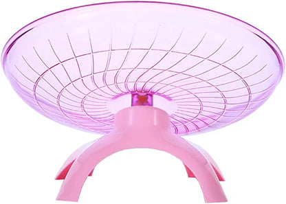 Hamster Flying Saucer Silent Running Exercise Wheel at $12.97 from Truemartin