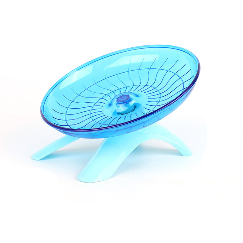 Hamster Flying Saucer Silent Running Exercise Wheel at $12.97 from Truemartin