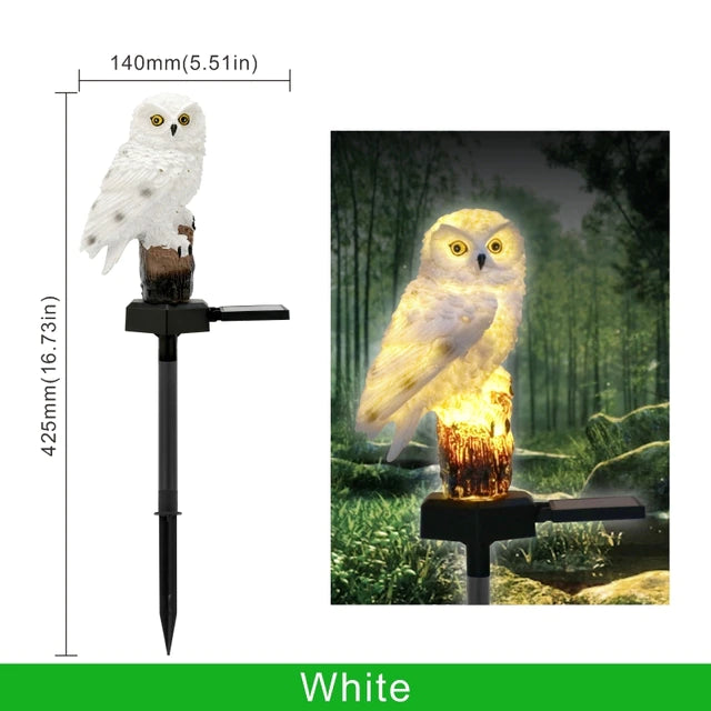 Solar Owl Garden Light at $29.95 from Truemartin