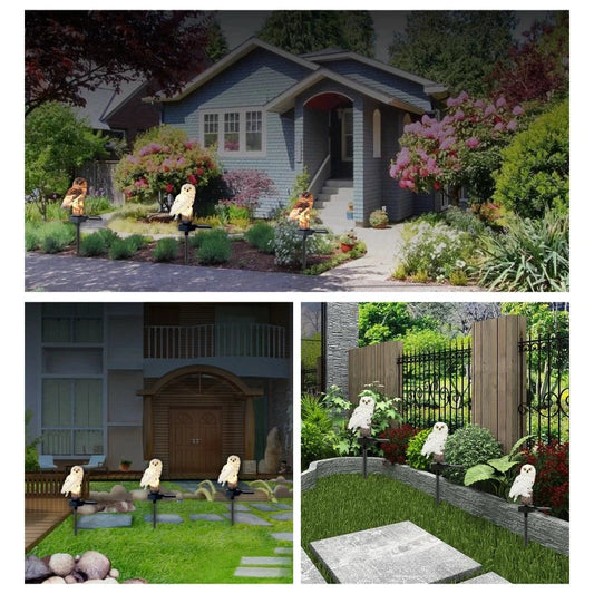 Solar Owl Garden Light at $29.95 from Truemartin