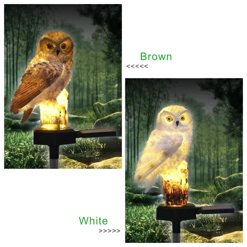 Solar Owl Garden Light at $29.95 from Truemartin