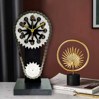 Vintage Rotating Gear Desk Clock at $54.80 from Truemartin