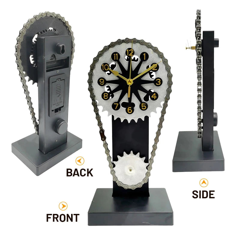 Vintage Rotating Gear Desk Clock at $54.80 from Truemartin