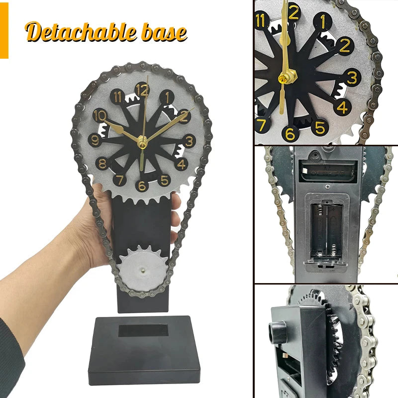 Vintage Rotating Gear Desk Clock at $54.80 from Truemartin
